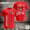 I Am Simple Man I Like Wrexham And Boobs Baseball Jersey
