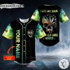 I Bet My Soul Smells Like Weed Skull Custom Baseball Jersey