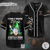 I Only Drink Tito S Handmade Vodka 3 Days A Week Yesterday Today Tomorrow Baseball Jersey