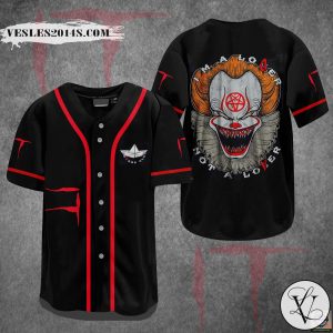 IT Pennywise I’m A Loser Not A Lover Baseball Jersey Shirt