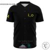 I_O Acid 444 black Baseball Jersey