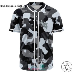 Illenials 3 Camo Baseball Jersey