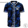 Infected Mushroom black blue Baseball Jersey