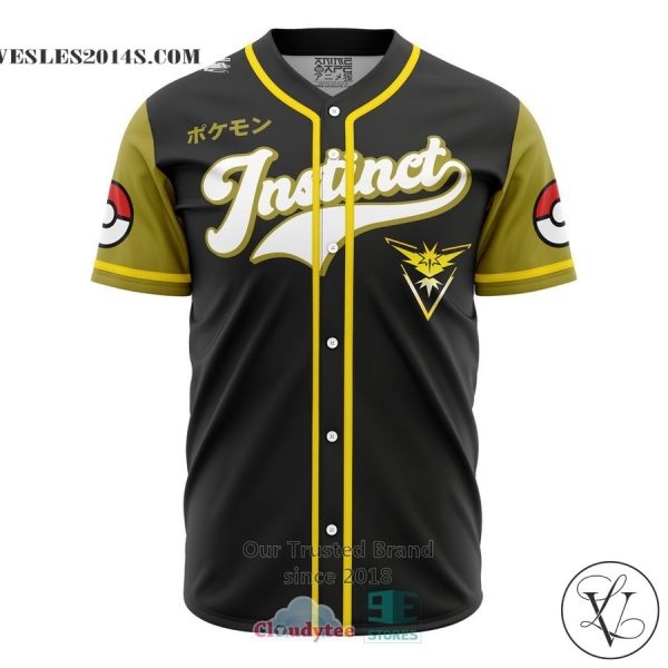 Instinct Pokemon Baseball Jersey