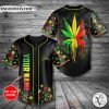International Weed Day Custom Name Baseball Jersey Shirt