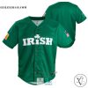 Irish Clover Green Baseball Jersey
