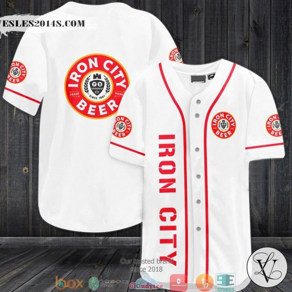 Iron City Baseball Jersey Shirt