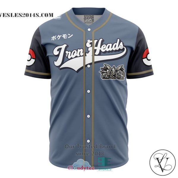 Iron Heads Pokemon Baseball Jersey
