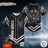 Iron Wings Skull Custom Baseball Jersey