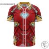 Ironman Cosplay Marvel Baseball Jersey