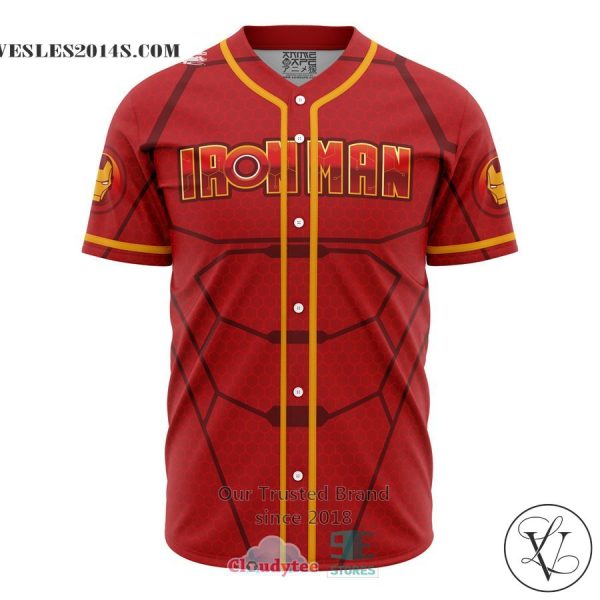 Ironman Marvel Baseball Jersey
