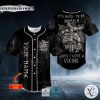 It’s Hard to Be Humble Viking Custom Baseball Jersey