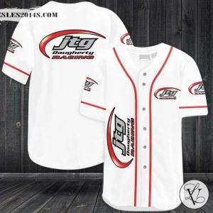 JTG daugherty racing NASCAR baseball jersey