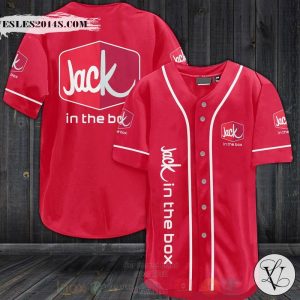 Jack in the Box Baseball Jersey Shirt