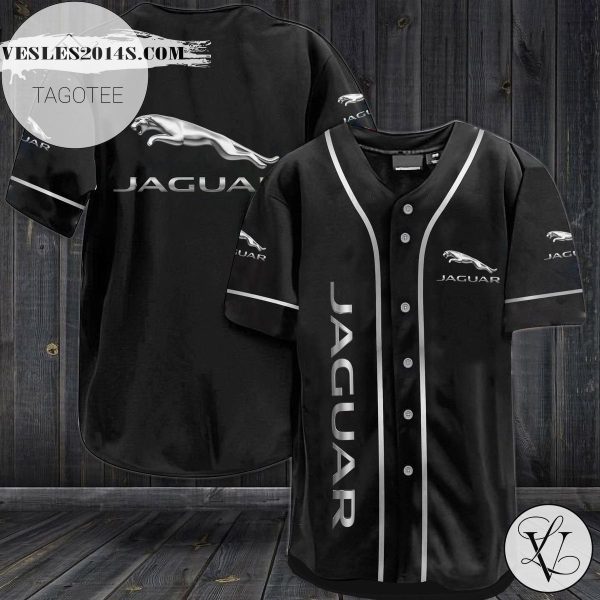 Jaguar Baseball Jersey – Black