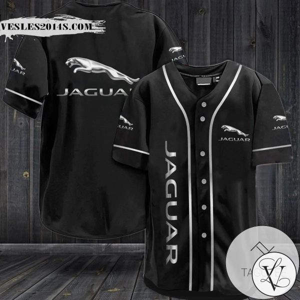 Jaguar Logo Baseball Jersey Shirt