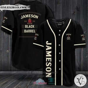 Jameson Black Barrel Black Baseball Jersey