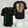 Jameson Irish Whiskey US Flag Baseball Jersey