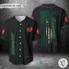 Jameson Irish Whiskey United States Flag black green Baseball Jersey
