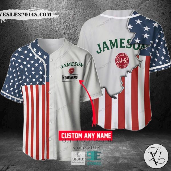 Jameson Irish Whiskey Your Name Baseball Jersey