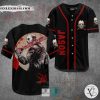 Jason Voorhees Blood Horror Movie Baseball Jersey