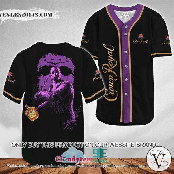 Jason Voorhees Crown Royal Baseball Jersey