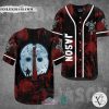 Jason Voorhees Knife Blood Baseball Jersey