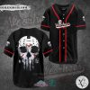 Jason Voorhees Punisher Skull Baseball Jersey
