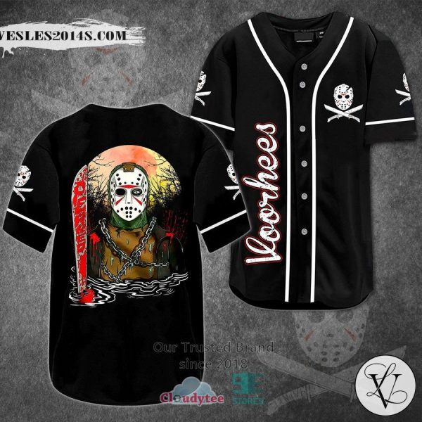 Jason Voorhees black Baseball Jersey