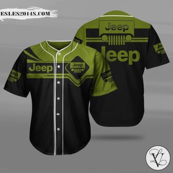 Jeep 3d Baseball Jersey