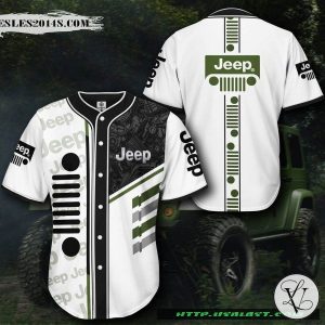 Jeep Automobile Baseball Jersey Shirt