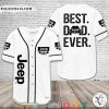 Jeep Best Dad Ever Baseball Jersey