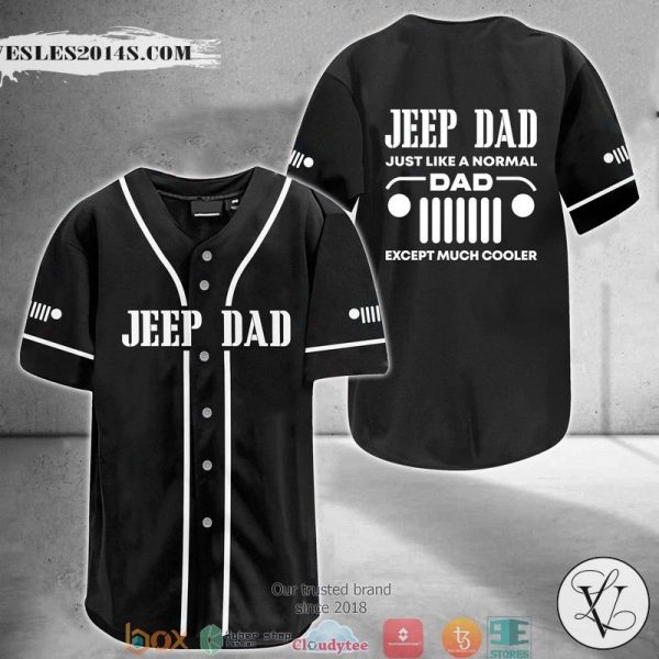 Jeep Just Like a normal dad Baseball Jersey