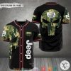 Jeep Punisher Skull camo Baseball Jersey
