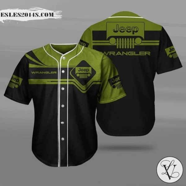 Jeep Wrangler 3d Baseball Jersey