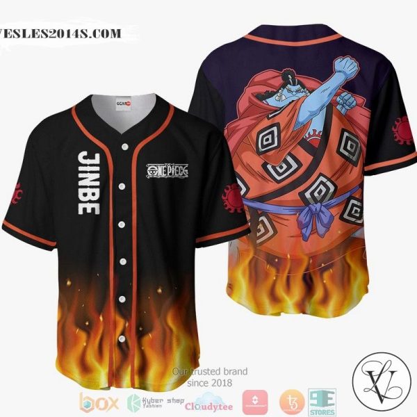 Jinbe One Piece Baseball Jersey Shirt