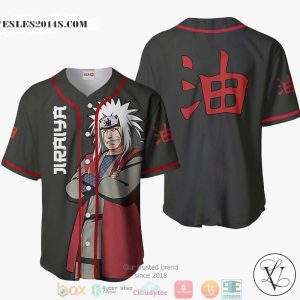Jiraiya Naruto Baseball Jersey Shirt