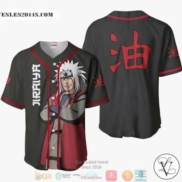 Jiraiya Naruto Baseball Jersey Shirt