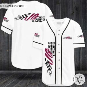 Joe gibbs racing NASCAR baseball jersey