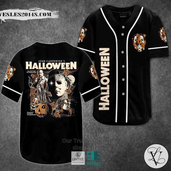John Carpenter Halloween Horror Movie Baseball Jersey