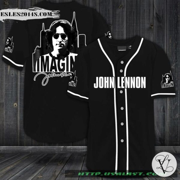 John Lennon Baseball Jersey Shirt