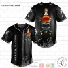 Johnnie Walker Flame Skull Baseball Jersey