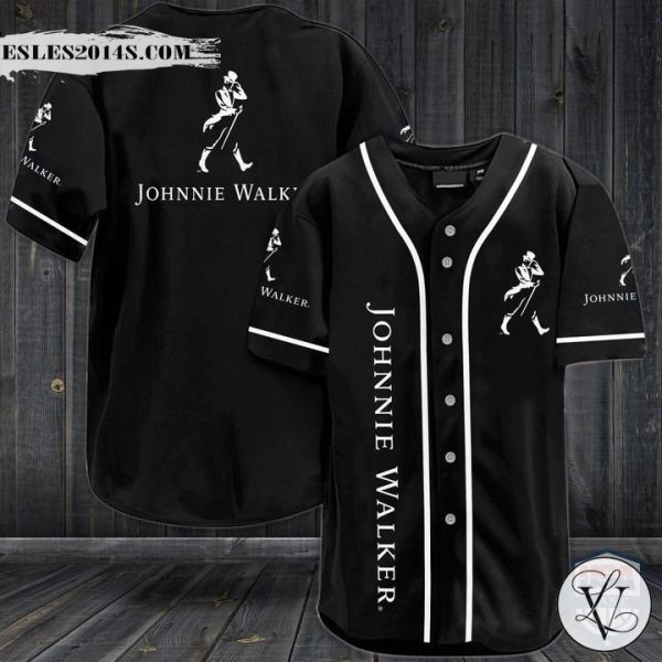 Johnnie Walker Scotch Whisky Baseball Jersey 070222