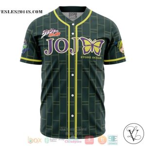 Jolyne Cujoh Stone Ocean Jojos Bizarre Adventure Baseball Jersey