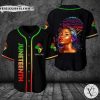 Juneteenth Since 1865 Black Girl Beautiful Smart Baseball Jersey