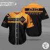 KTM Racing 3d Baseball Jersey