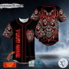 Kabuki Demonic Skull Custom Baseball Jersey
