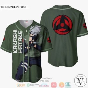 Kakashi Hatake Naruto Baseball Jersey Shirt