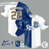 Kansas City Royals Bad Bunny 22 Baseball Jersey