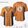 Karasuno Haikyuu Orange Baseball Jersey Shirt